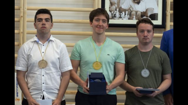 1. Gledura Benjámin, 2. Balog Imre, 3. Kozák Ádám