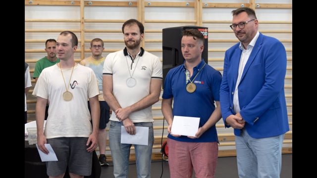 Rapid Magyar Bajnokság Dobogósai: 3. Aczél Gergely, 2. Balogh Csaba, 1. Balog Imre