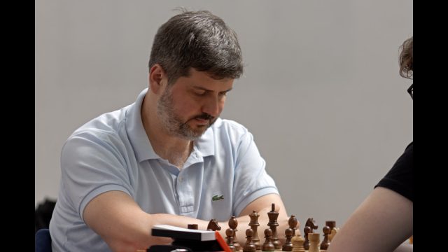 Peter Svidler GM, a főverseny nyertese