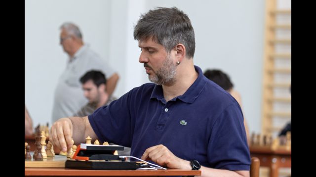 Peter Svidler GM, a főverseny nyertese